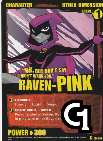 Raven - Pink - Foil